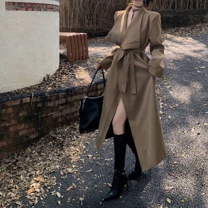 Casual Loose Slimming Large Lapel Cardigan Top